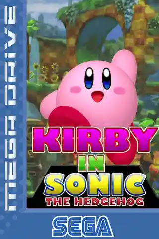 Kirby in Sonic the Hedgehog