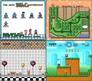 Kirby in The Megaman 29th Anniversary Adventure