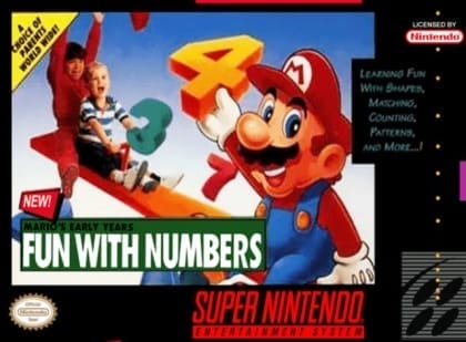 Mario's Early Years: Fun with Numbers