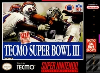 Tecmo Super Bowl III: Final Edition